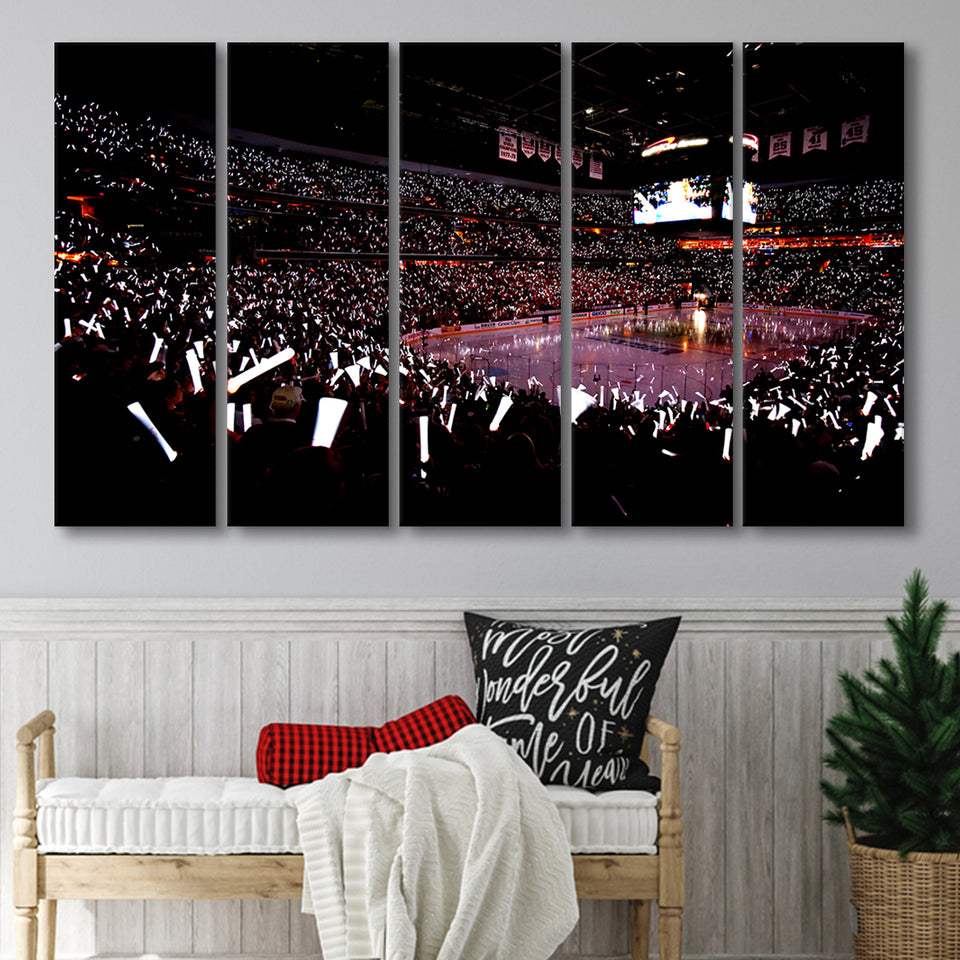 Capital One Arena, Stadium Canvas, Sport Art, Gift for him, Multi Panels B, Canvas Prints Wall Art Decor