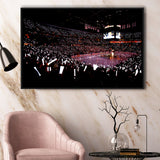 Capital One Arena, Stadium Canvas, Sport Art, Gift for him, Framed Canvas Prints Wall Art Decor, Framed Picture