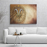Capricorne Zodiaque Horoscope Le Canvas Wall Art - Canvas Prints, Prints For Sale, Painting Canvas,Canvas On Sale