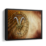 Capricorne Zodiaque Horoscope Le Framed Canvas Wall Art - Canvas Prints, Prints For Sale, Painting Canvas,Framed Prints
