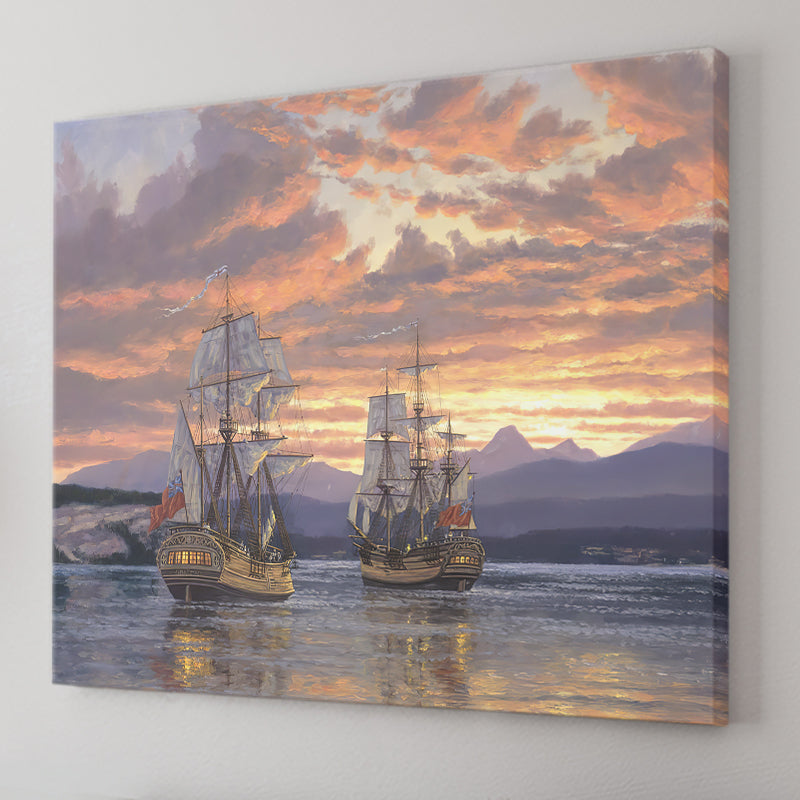 Captain Vancouver Canvas Wall Art - Canvas Prints, Prints For Sale, Painting Canvas,Canvas On Sale