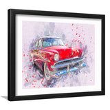 Car Tees Wall Art Print - Framed Art, Framed Prints, Painting Print