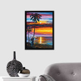 Caribbean Mood Canvas Wall Art - Framed Art, Framed Canvas, Painting Canvas