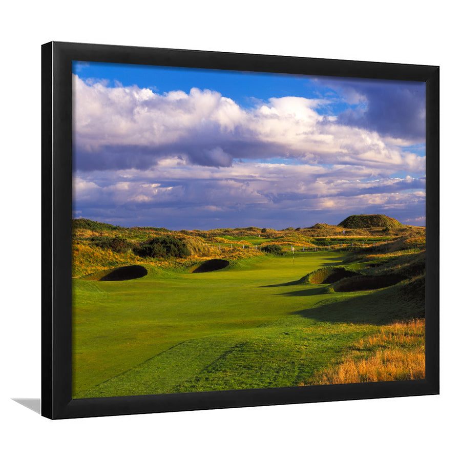 Carnoustie Golf Club Hole 02, Carnoustie, Scotland, Golf Sport Print, Golf Lover, Framed Art Prints Home Decor