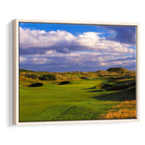 Carnoustie Golf Club Hole 02, Carnoustie, Scotland, Golf Art Print, Framed Canvas Prints Wall Art Decor, Floating Frame
