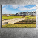 Carnoustie Golf Links, Hole 18, Golf Art Print, Golf Lover, Canvas Prints Wall Art Decor