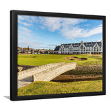Carnoustie Golf Links, Hole 18, Golf Sport Print, Golf Lover, Framed Art Prints Home Decor