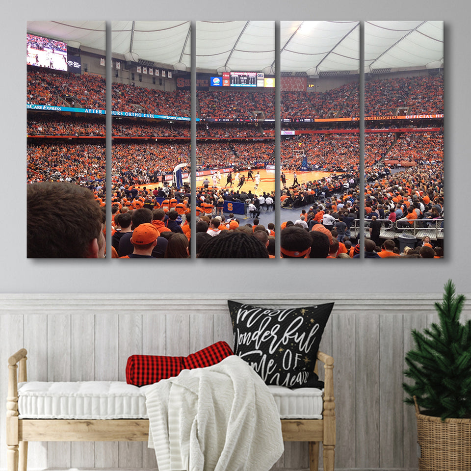 Carrier Dome, Stadium Canvas, Sport Art, Gift for him, Multi Panels B, Canvas Prints Wall Art Decor