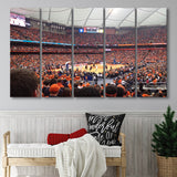 Carrier Dome, Stadium Canvas, Sport Art, Gift for him, Multi Panels B, Canvas Prints Wall Art Decor