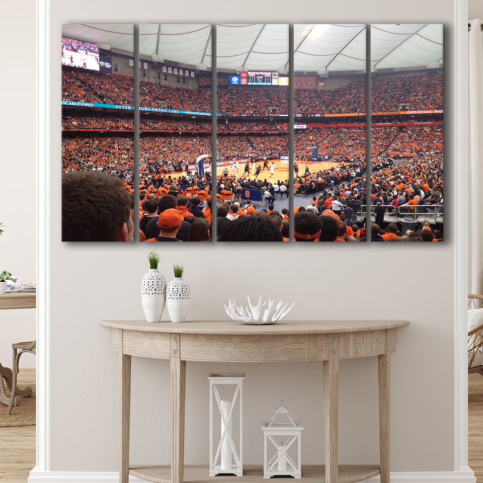 Carrier Dome, Stadium Canvas, Sport Art, Gift for him, Multi Panels B, Canvas Prints Wall Art Decor