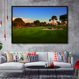 Carya Golf Club Kaden Golf Courses, Golf Art Print, Framed Canvas Prints Wall Art Decor, Floating Frame