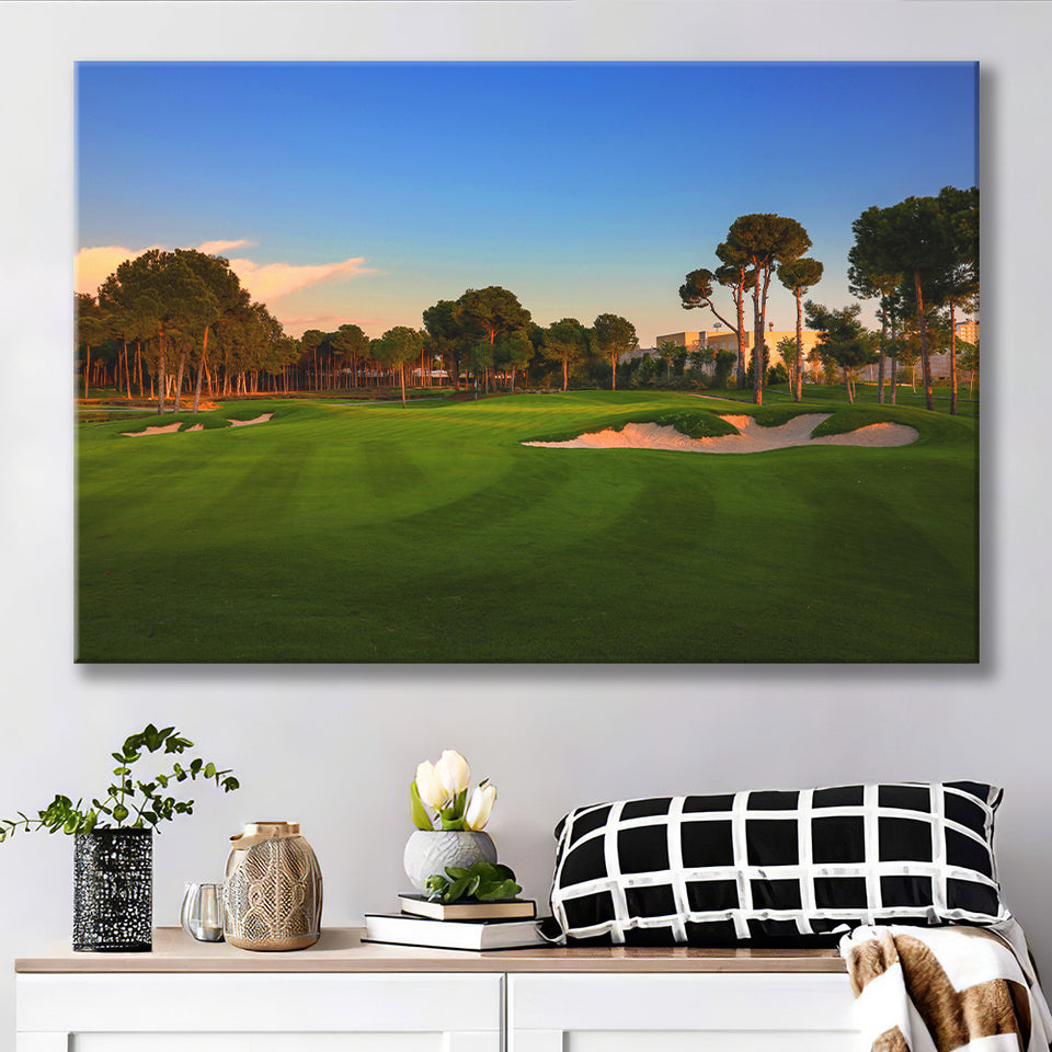 Carya Golf Club Kaden Golf Courses, Golf Art Print, Golf Lover, Canvas Prints Wall Art Decor