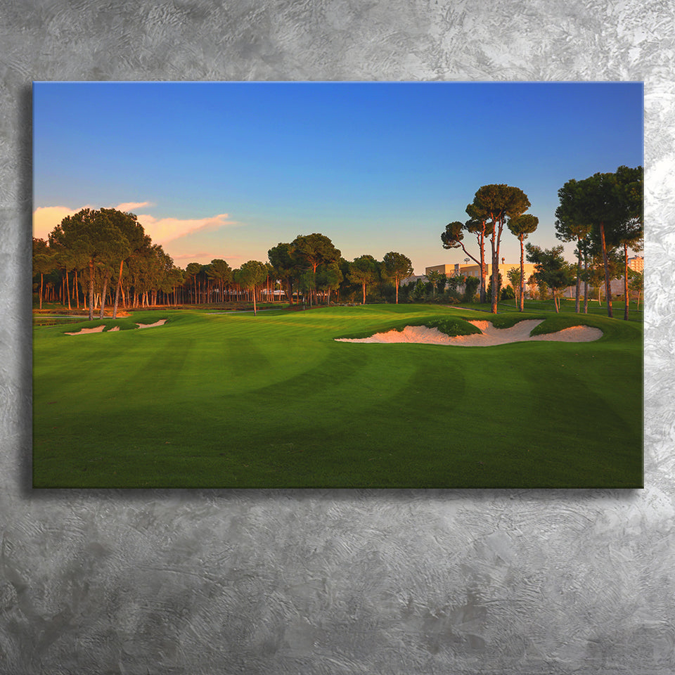 Carya Golf Club Kaden Golf Courses, Golf Art Print, Golf Lover, Canvas Prints Wall Art Decor