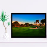 Carya Golf Club Kaden Golf Courses, Golf Sport Print, Golf Lover, Framed Art Prints Home Decor