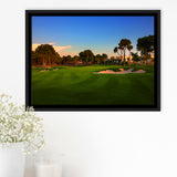Carya Golf Club Kaden Golf Courses, Golf Art Print, Framed Canvas Prints Wall Art Decor, Floating Frame