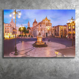 Catania, Sicily, Italy, Canvas Prints Wall Art Home Decor
