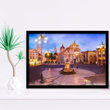 Catania, Sicily, Italy, Framed Art Prints Wall Art Home Decor, Ready to Hang