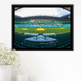 Celtic Stadium, Stadium Canvas, Sport Art, Gift for him, Framed Canvas Prints Wall Art Decor, Framed Picture
