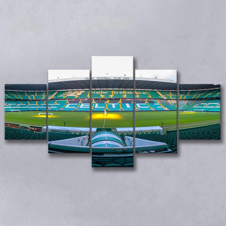 Celtic Stadium, Stadium Canvas, Sport Art, Large Canvas, Multi Panels, Canvas Prints Wall Art Decor