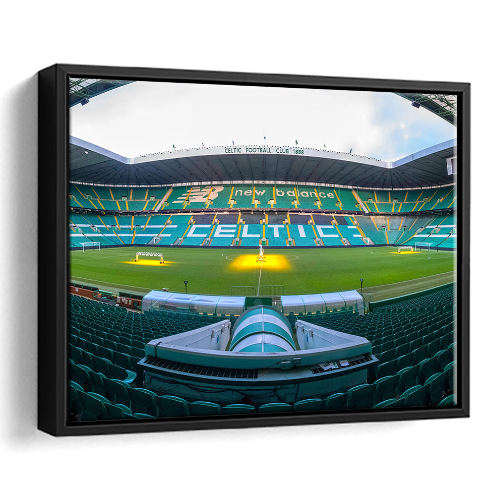 Celtic Stadium, Stadium Canvas, Sport Art, Gift for him, Framed Canvas Prints Wall Art Decor, Framed Picture