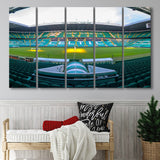 Celtic Stadium, Stadium Canvas, Sport Art, Gift for him, Multi Panels B, Canvas Prints Wall Art Decor