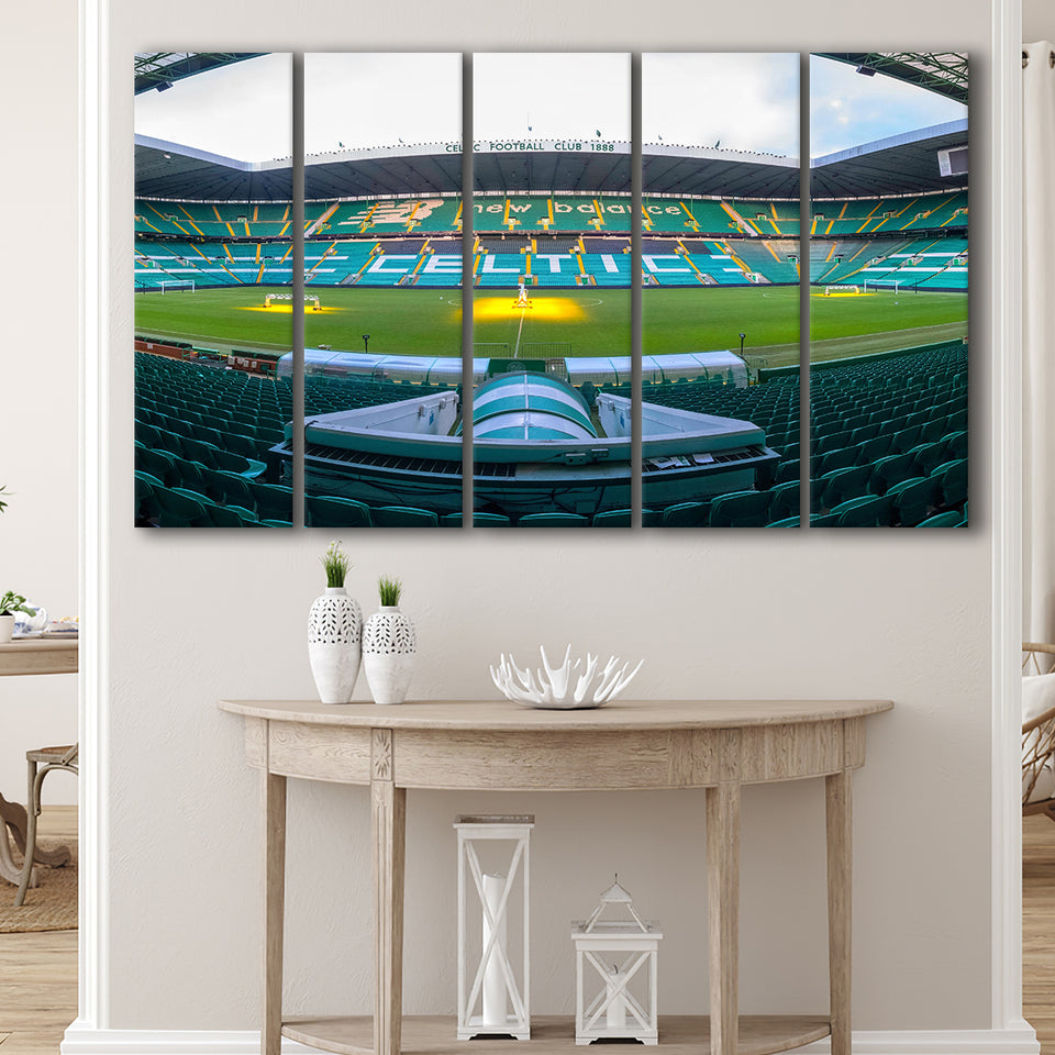 Celtic Stadium, Stadium Canvas, Sport Art, Gift for him, Multi Panels B, Canvas Prints Wall Art Decor