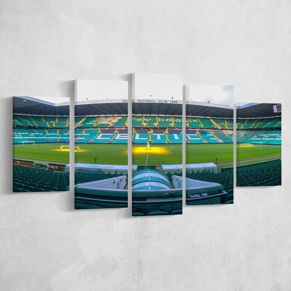 Celtic Stadium, Stadium Canvas, Sport Art, Large Canvas, Multi Panels, Canvas Prints Wall Art Decor