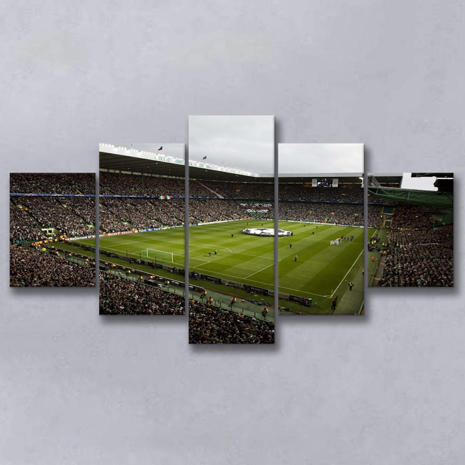 Celtic fc stadium, Stadium Canvas, Sport Art, Large Canvas, Multi Panels, Canvas Prints Wall Art Decor