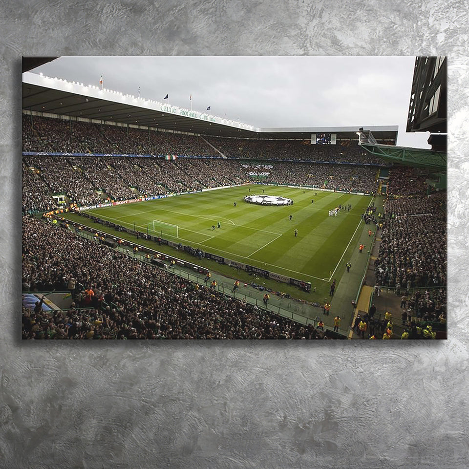 Celtic fc stadium, Stadium Canvas, Sport Art, Gift for him, Fan Gift, Canvas Prints Wall Art Decor