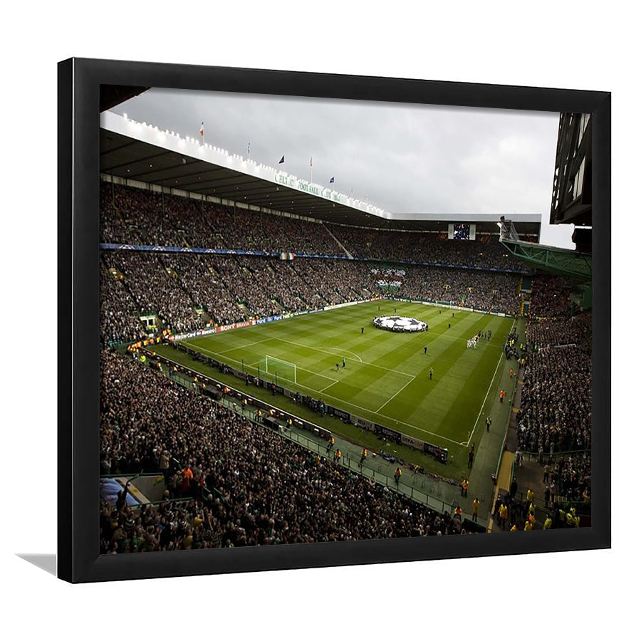 Celtic fc stadium, Stadium Canvas, Sport Art, Gift for him, Framed Art Prints Wall Art Decor, Framed Picture