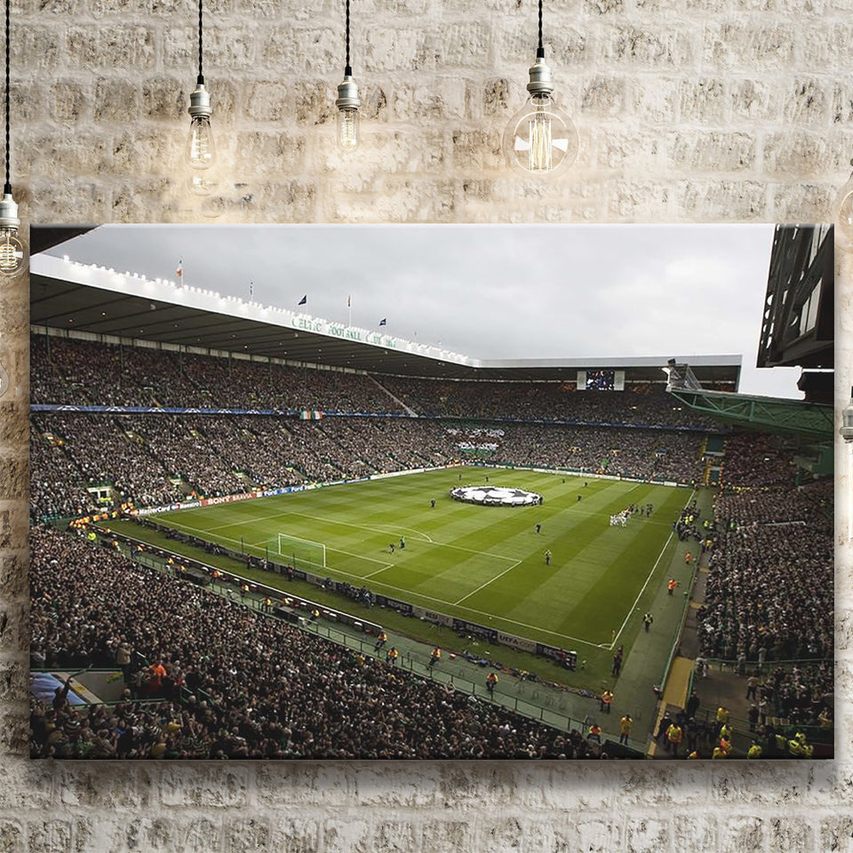 Celtic fc stadium, Stadium Canvas, Sport Art, Gift for him, Fan Gift, Canvas Prints Wall Art Decor