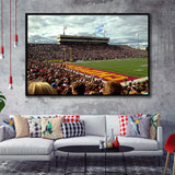 Central Michigan Chippewas Stadium Framed Canvas Prints Kelly Shorts Stadium Wall,Sport Stadium Art Prints, Fan Gift