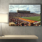 Central Michigan Chippewas Stadium Canvas Prints Kelly Shorts Stadium Wall,Sport Stadium Art Prints, Fan Gift, Wall Decor