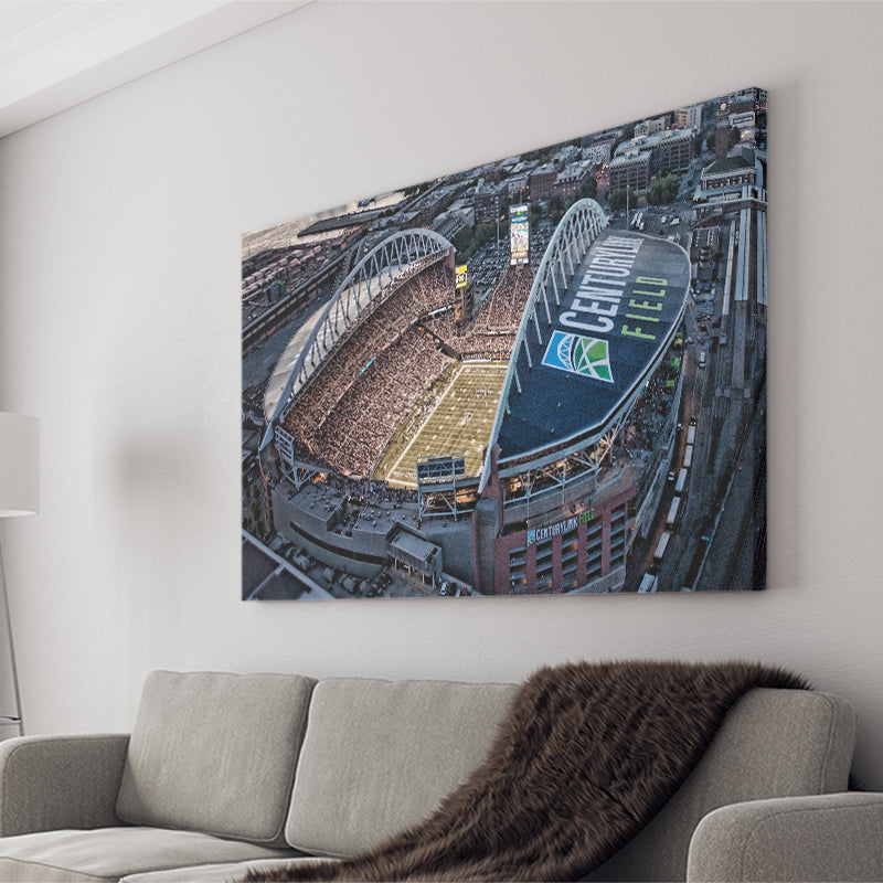 Centurylink Field, Seattle, Washington, Usa Canvas Prints Wall Art - Painting Canvas, Wall Decor, Fan Gift, Art Prints