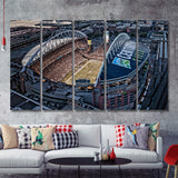 Centurylink Field, Seattle, Washington, Usa 5 Pieces B Canvas Prints Wall Art - Painting Canvas,Multi Panel, Fan Gift