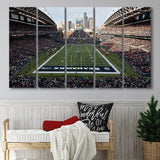 CenturyLink Field, Stadium Canvas, Sport Art, Gift for him,100 Multi Panels B, Canvas Prints Wall Art Decor