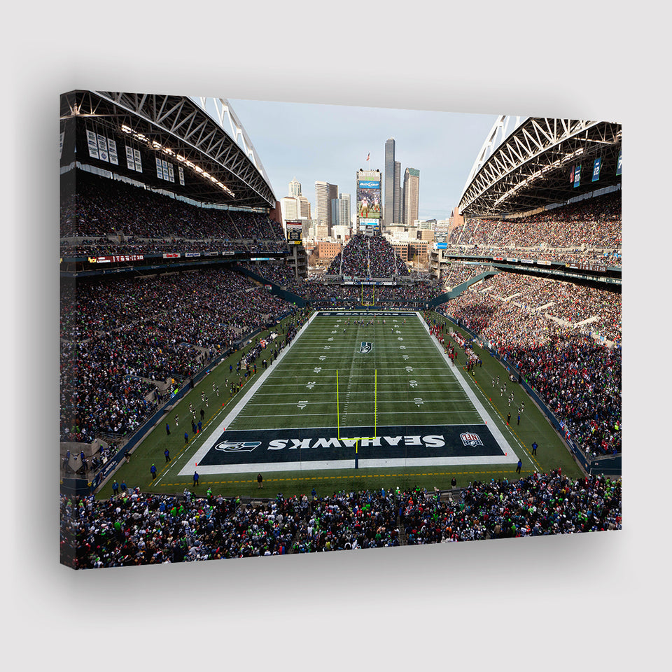 CenturyLink Field, Stadium Canvas, Sport Art, Gift for him,V1 Fan Gift, Canvas Prints Wall Art Decor