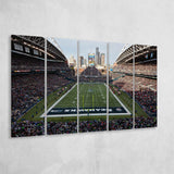 CenturyLink Field, Stadium Canvas, Sport Art, Gift for him,100 Multi Panels B, Canvas Prints Wall Art Decor