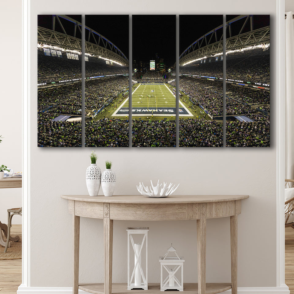 CenturyLink Field, Stadium Canvas, Sport Art, Gift for him, Multi Panels B, Canvas Prints Wall Art Decor