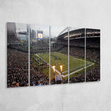 CenturyLink Stadium, Stadium Canvas, Sport Art, Gift for him, Multi Panels B, Canvas Prints Wall Art Decor