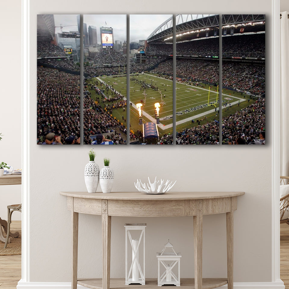 CenturyLink Stadium, Stadium Canvas, Sport Art, Gift for him, Multi Panels B, Canvas Prints Wall Art Decor