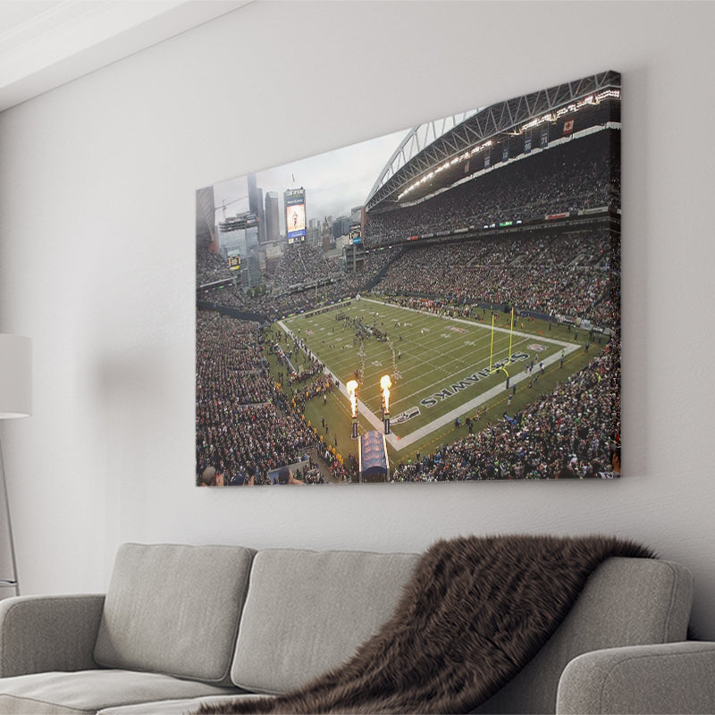 CenturyLink Stadium, Stadium Canvas, Sport Art, Gift for him, Fan Gift, Canvas Prints Wall Art Decor