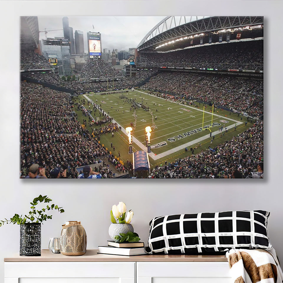 CenturyLink Stadium, Stadium Canvas, Sport Art, Gift for him, Fan Gift, Canvas Prints Wall Art Decor