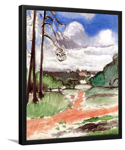 Chalais Meudon 1917 By Henri Matisse - Art Print, Frame Art, Painting Art