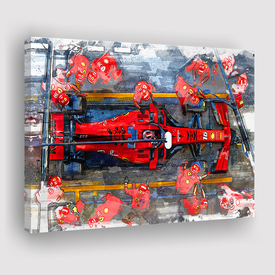Charles Leclerc Canvas Prints Wall Art Decor - Painting Canvas, Art Print, Home Decor, Ready to Hang