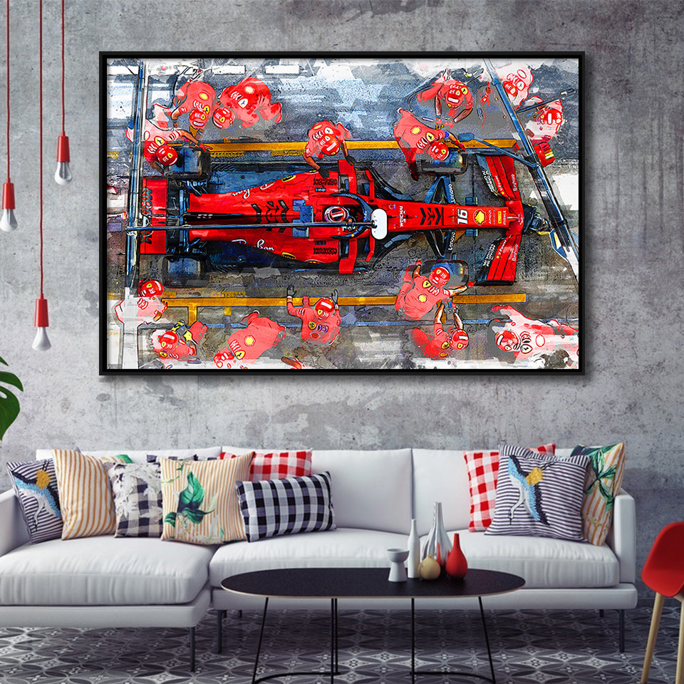 Charles Leclerc Framed Canvas Prints Wall Art Decor - Painting Canvas, Framed Picture, Home Decor