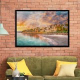Charleston South Carolina Usa Historic Homes City Art Watercolor Framed Art Prints Wall Art Decor,Framed Picture
