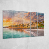 Charleston South Carolina Usa Historic Homes 5 Pieces Extra Large Canvas Prints Wall Art Home Decor
