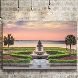 Charleston South Carolina USA at Waterfront Park Canvas Prints Wall Art - Painting Canvas, Wall Decor, Home Decor, Prints for Sale
