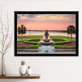 Charleston South Carolina USA at Waterfront Park Framed Canvas Prints Wall Art - Painting Canvas, Wall Decor, Home Decor